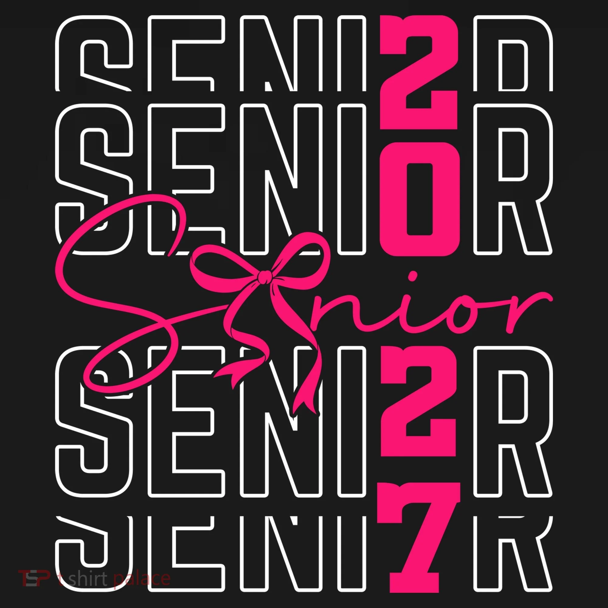Senior 2027 Class Graduation Grad Women's T-Shirt