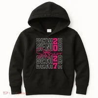 Senior 2027 Class Graduation Grad Kids Hoodie thumb 0