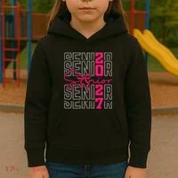 Senior 2027 Class Graduation Grad Kids Hoodie thumb 3