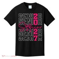 Senior 2027 Class Graduation Grad Kids T-Shirt thumb 0