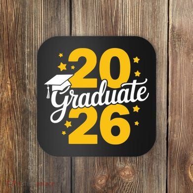 Senior 2026 Class Of Graduation Coaster