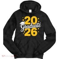 Senior 2026 Class Of Graduation Tie Dye Hoodie thumb 0