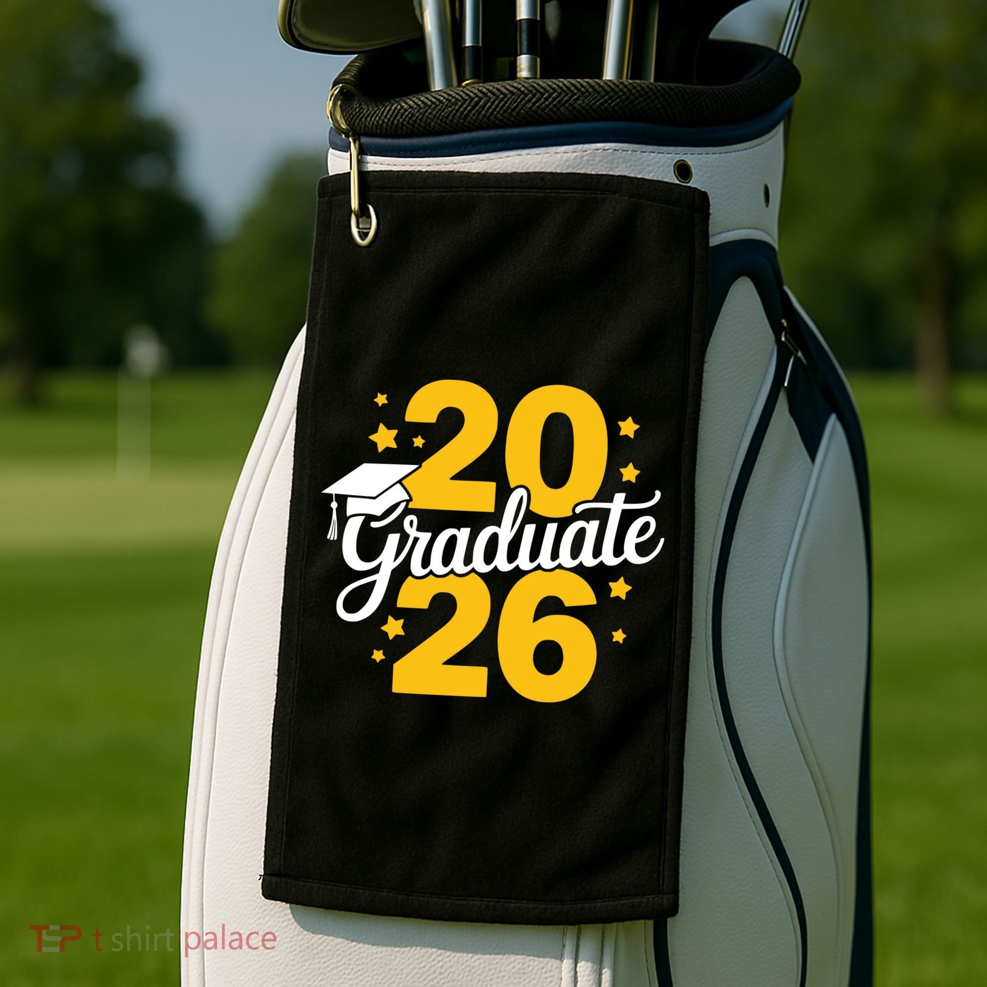 Senior 2026 Class Of Graduation Golf Towel