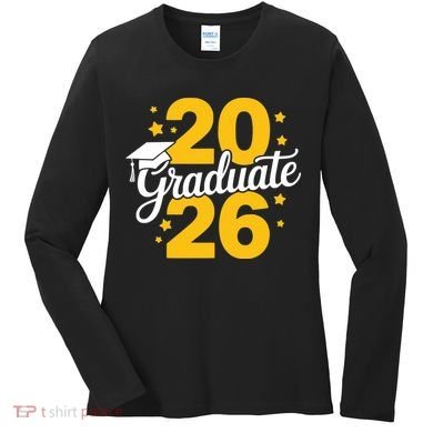Senior 2026 Class Of Graduation Women's Long Sleeve Shirt
