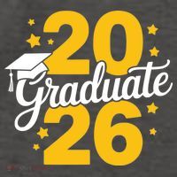Senior 2026 Class Of Graduation Vector Backpack thumb 2