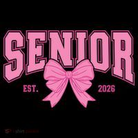 Senior 2026 Coquette Pink Bow Graduation Graduate Coffee Mug thumb 5