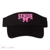 Senior 2026 Coquette Pink Bow Graduation Graduate Visor thumb 0