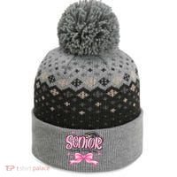 Senior 2026 Gril Graduate Graduation The Baniff Cuffed Pom Beanie thumb 0