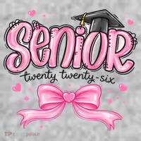 Senior 2026 Gril Graduate Graduation The Baniff Cuffed Pom Beanie thumb 2