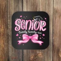 Senior 2026 Gril Graduate Graduation Coaster thumb 0