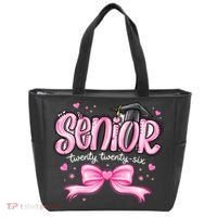 Senior 2026 Gril Graduate Graduation Tote Bag thumb 0