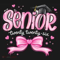 Senior 2026 Gril Graduate Graduation Tote Bag thumb 4