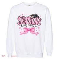 Senior 2026 Gril Graduate Graduation Garment-Dyed Sweatshirt thumb 0