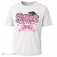 Senior 2026 Gril Graduate Graduation Cooling Performance Crew T-Shirt thumb 0
