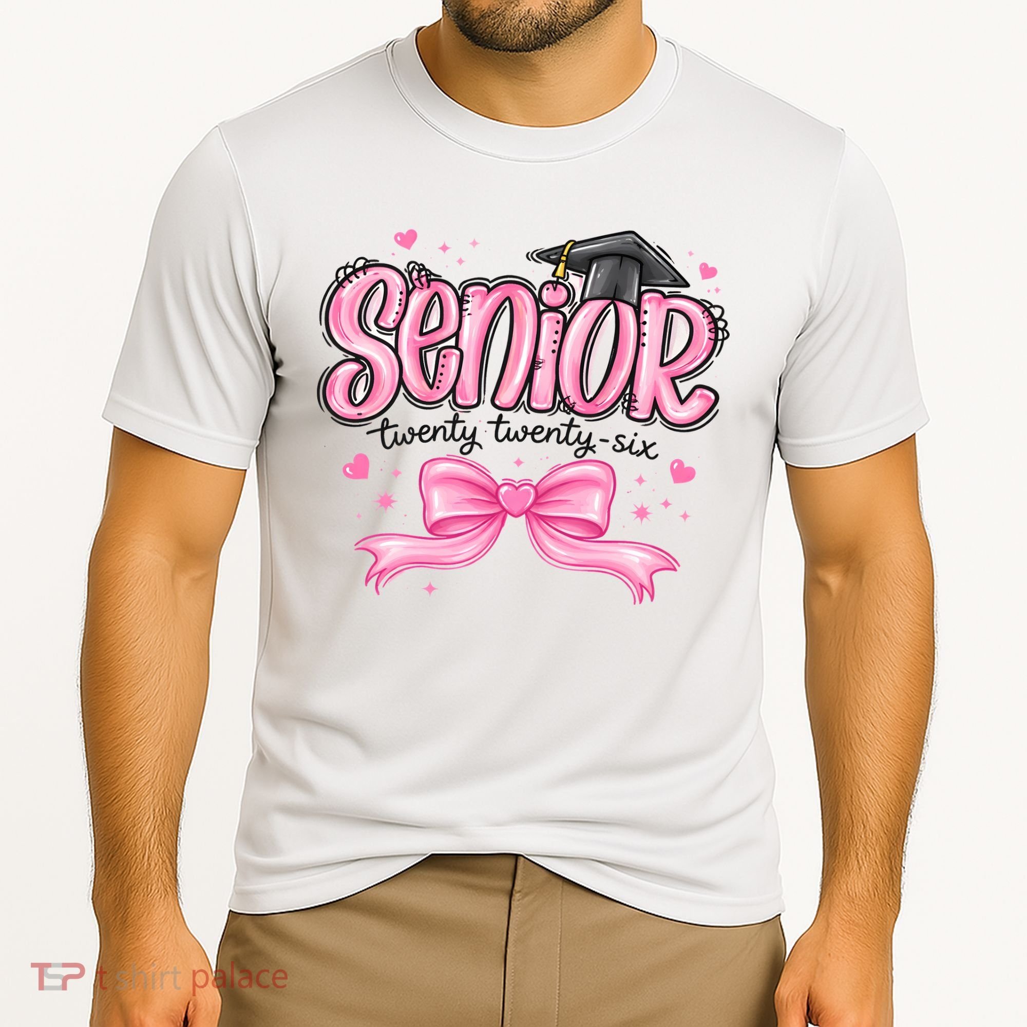 Senior 2026 Gril Graduate Graduation Cooling Performance Crew T-Shirt