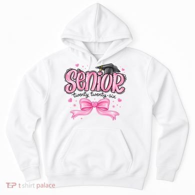 Senior 2026 Gril Graduate Graduation Hoodie