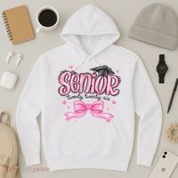 Senior 2026 Gril Graduate Graduation Hoodie thumb 3