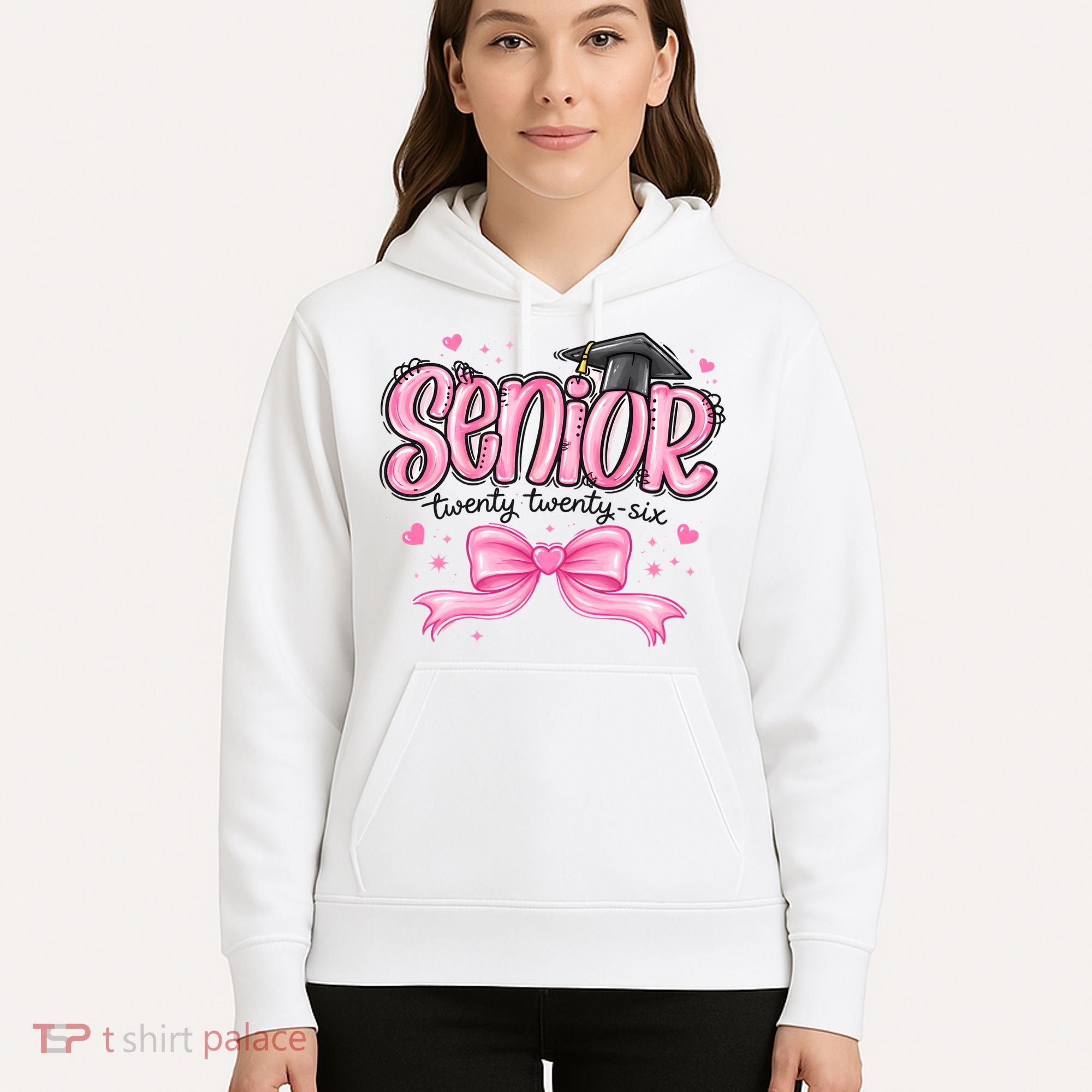 Senior 2026 Gril Graduate Graduation Hoodie