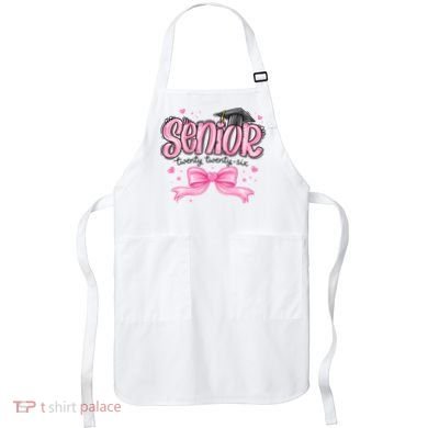 Senior 2026 Gril Graduate Graduation Apron