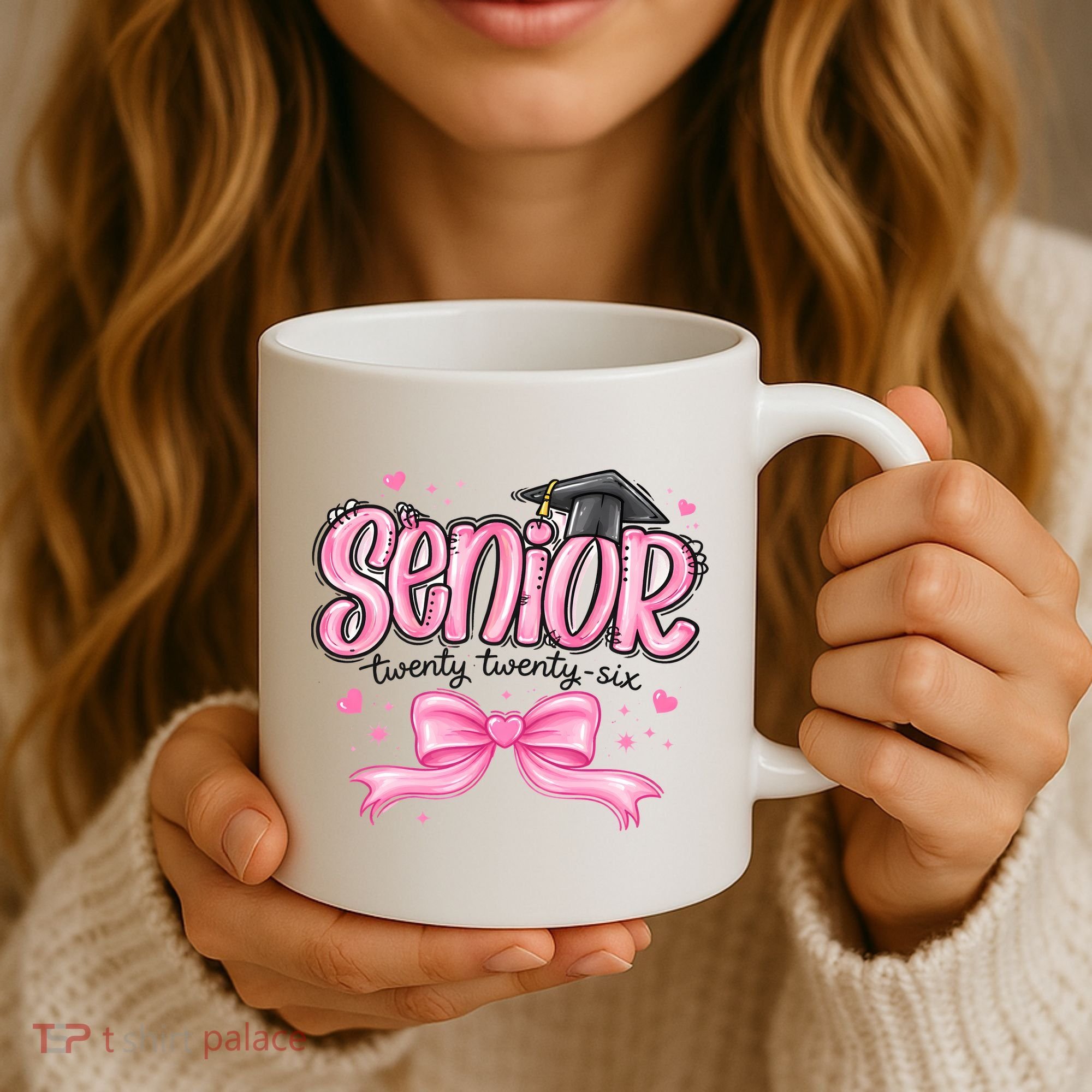 Senior 2026 Gril Graduate Graduation Coffee Mug