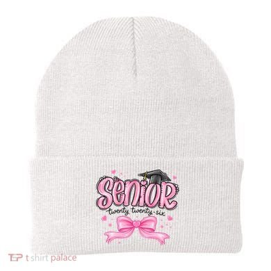 Senior 2026 Gril Graduate Graduation Beanie