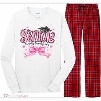 Senior 2026 Gril Graduate Graduation Long Sleeve Pajama Set thumb 0