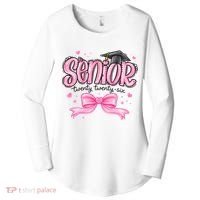 Senior 2026 Gril Graduate Graduation Women's Perfect Tri Tunic Long Sleeve Shirt thumb 0