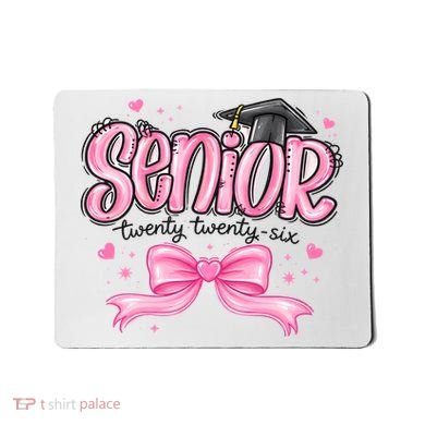 Senior 2026 Gril Graduate Graduation Mousepad