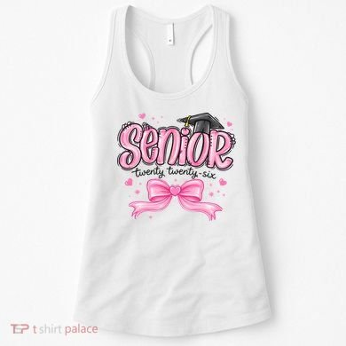 Senior 2026 Gril Graduate Graduation Women's Tank Top