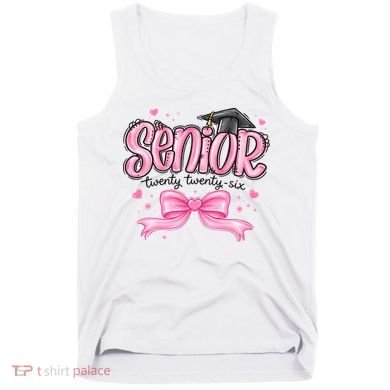 Senior 2026 Gril Graduate Graduation Tank Top