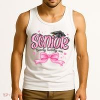 Senior 2026 Gril Graduate Graduation Tank Top thumb 3