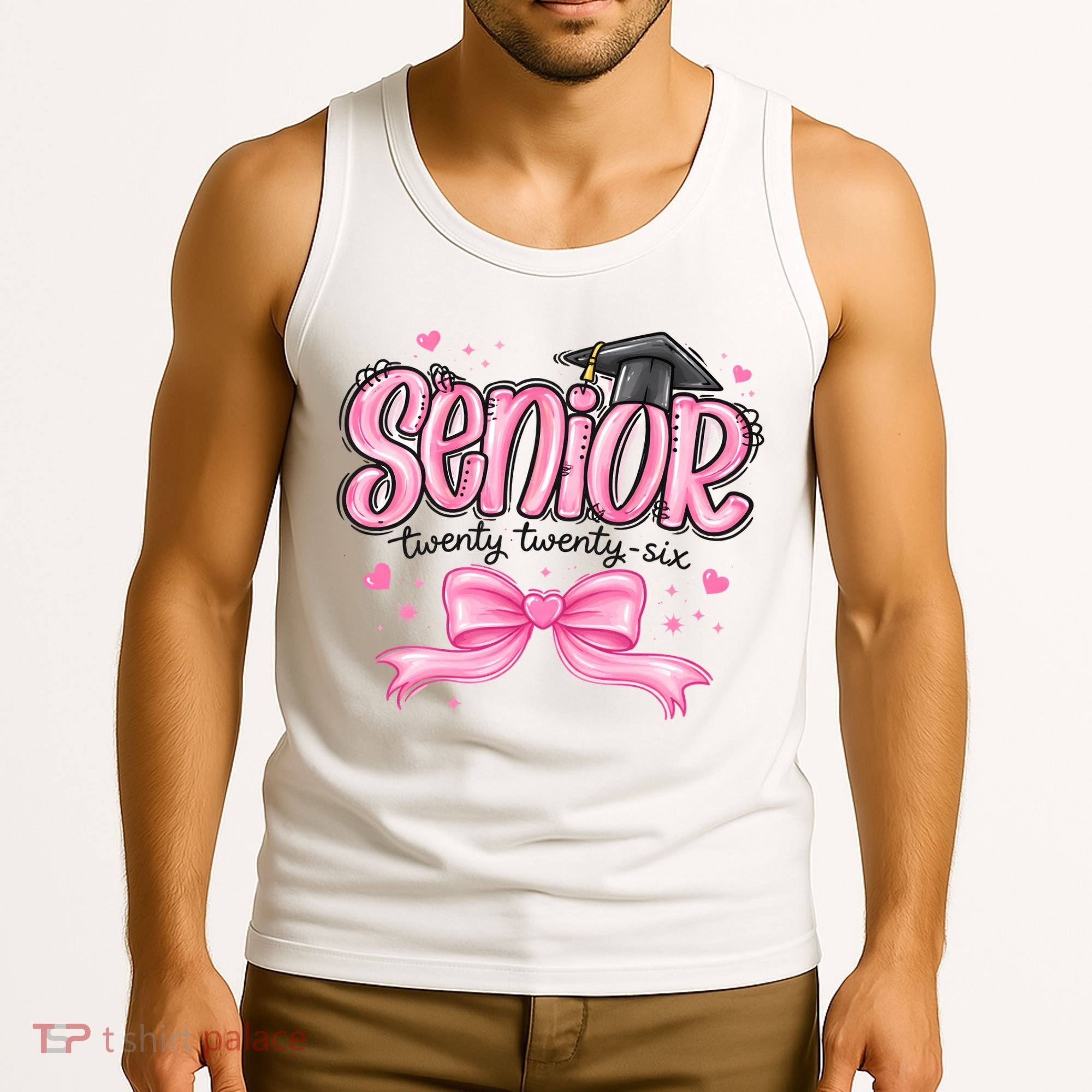 Senior 2026 Gril Graduate Graduation Tank Top