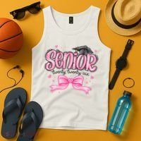 Senior 2026 Gril Graduate Graduation Tank Top thumb 4