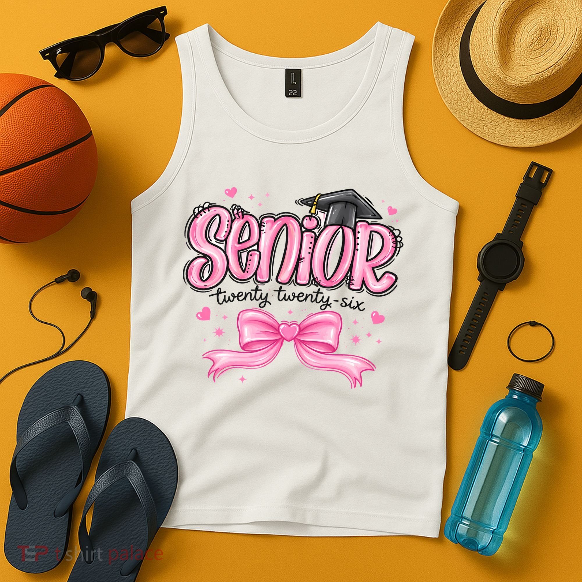 Senior 2026 Gril Graduate Graduation Tank Top