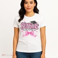 Senior 2026 Gril Graduate Graduation Women's T-Shirt thumb 4