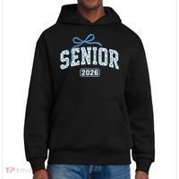 Senior 2026 Graduation Floral Pattern District V.I.T. Heavyweight Hoodie thumb 0