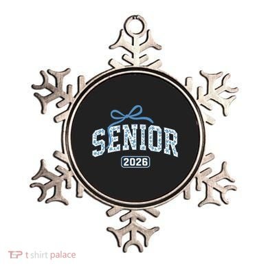 Senior 2026 Graduation Floral Pattern Ornament