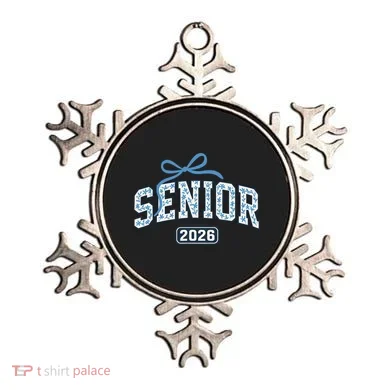 Senior 2026 Graduation Floral Pattern Ornament
