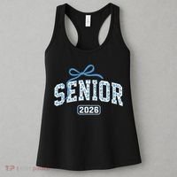 Senior 2026 Graduation Floral Pattern Women's Tank Top thumb 3