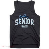 Senior 2026 Graduation Floral Pattern Tank Top thumb 0