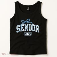 Senior 2026 Graduation Floral Pattern Tank Top thumb 2