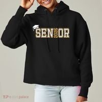Senior 2026 Graduation Ladies Heavyweight Boxy Pullover Hoodie thumb 0