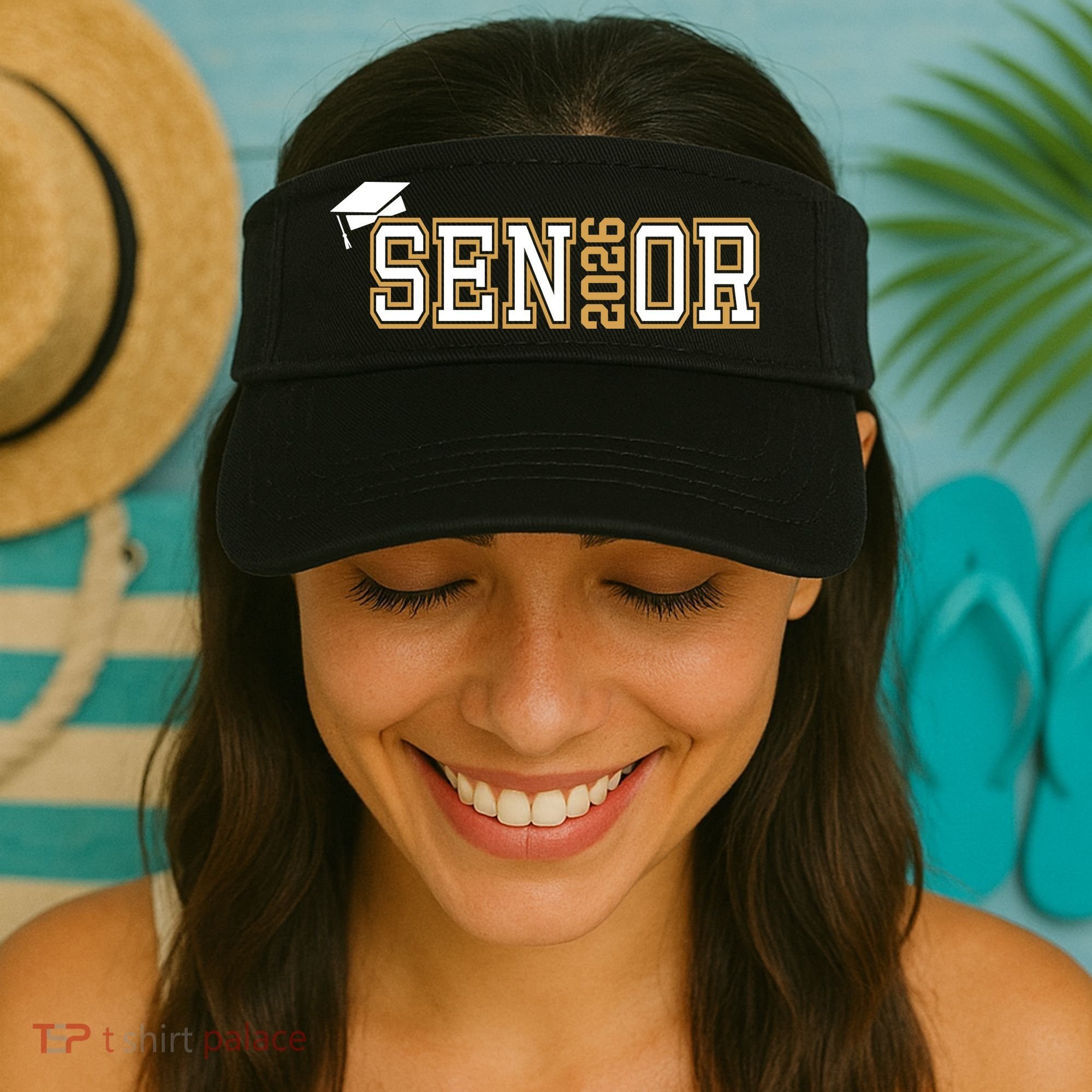 Senior 2026 Graduation Visor