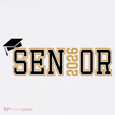 Senior 2026 Graduation Garment-Dyed Sweatshirt