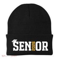 Senior 2026 Graduation Graduate Gift Merch Beanie thumb 0