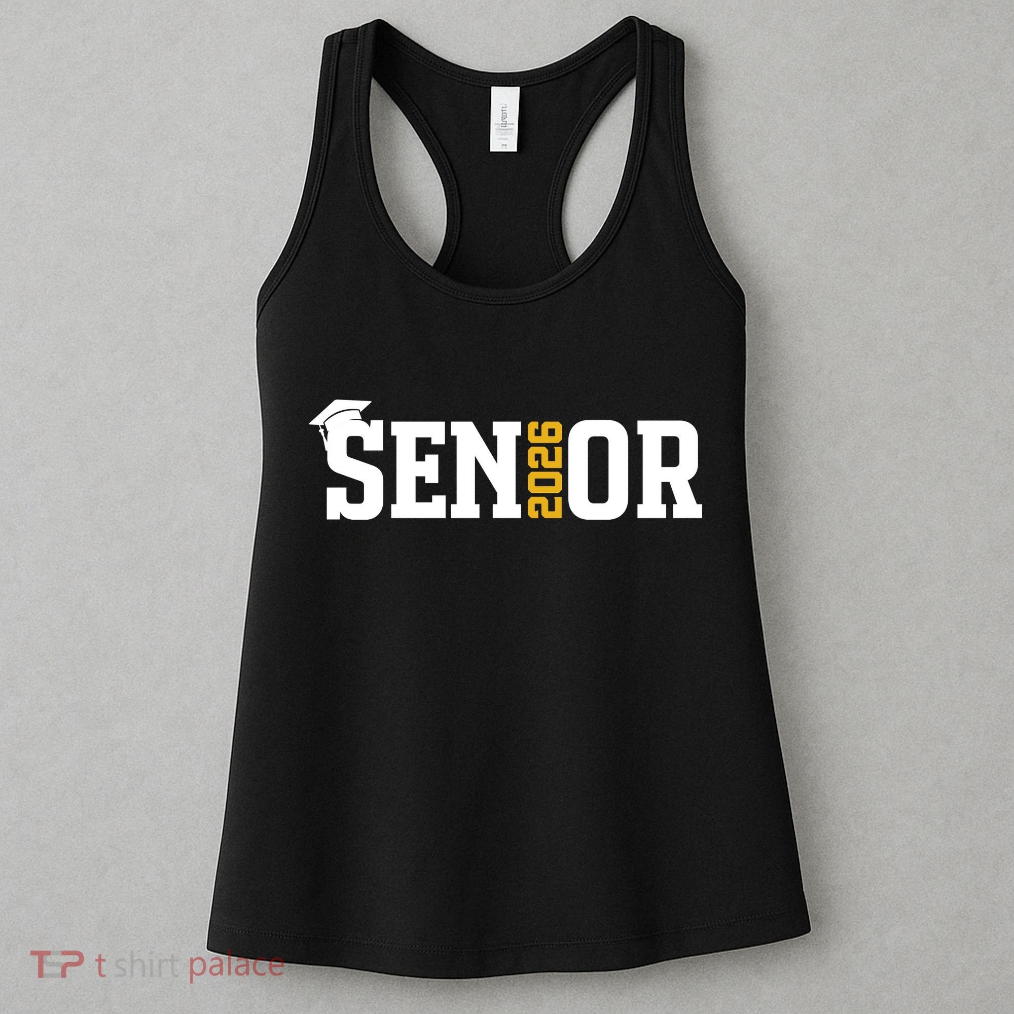 Senior 2026 Graduation Graduate Gift Merch Women's Tank Top