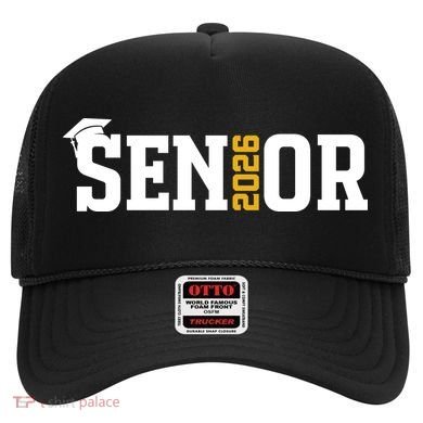 Senior 2026 Graduation Graduate Gift Merch Hat