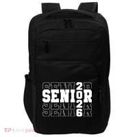 Senior 2026 High School Graduation Impact Tech Backpack thumb 0