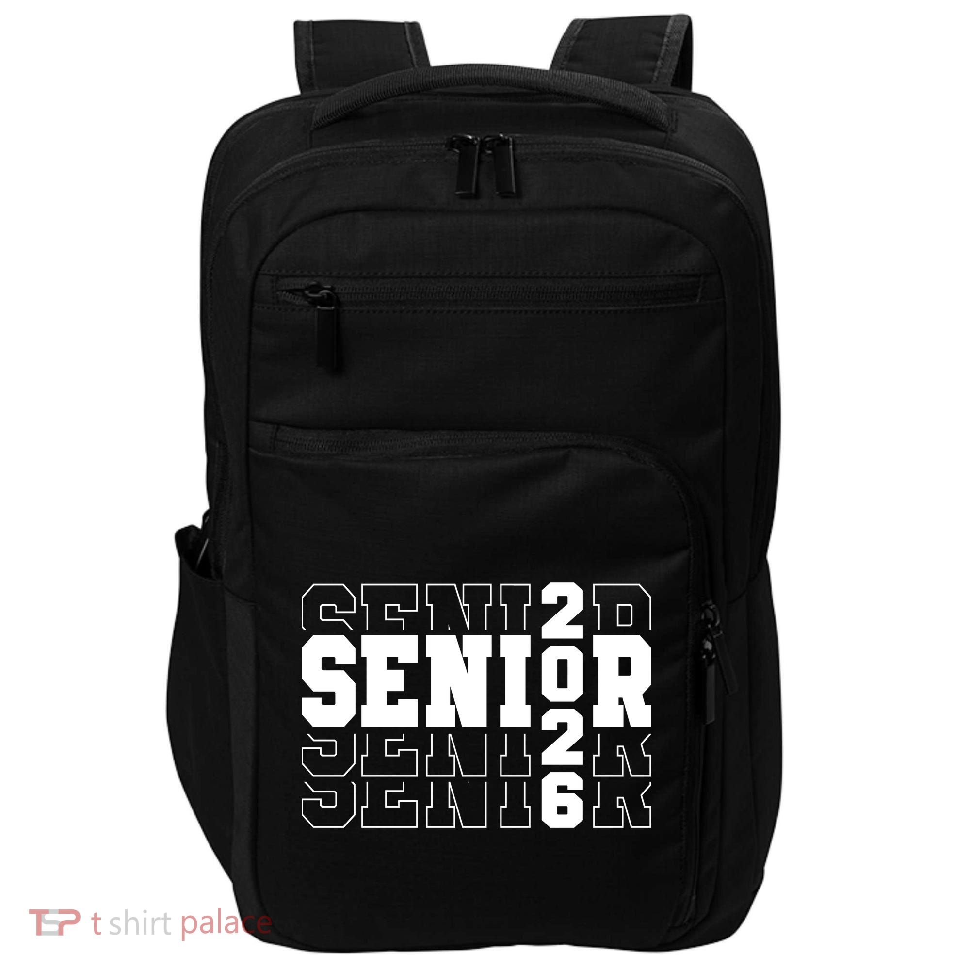 Senior 2026 High School Graduation Impact Tech Backpack