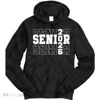 Senior 2026 High School Graduation Tie Dye Hoodie thumb 0